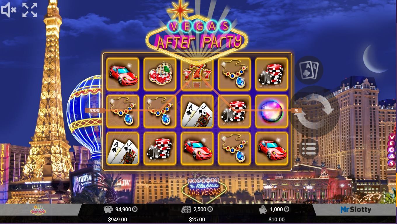 Vegas after party slots